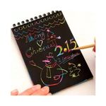 Caderno de Colorir Bloco Mágico Scratch Note com 10 Folhas - Yins