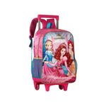 Kit Mochila De Rodinhas + Lancheira + Estojo Princesas - Clio Style