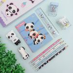 Kit Tili Notes Panda 8 Blocos Adesivos Decorados - Tilibra