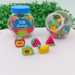 Mini Borrachas Fantasia Kit com 20 Unidades - Cis