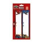 Etiqueta Adesiva com 8 Adesivos - Tilibra | Vingadores Marvel Jolie Hot Wheels Académie Homem Aranha Mickey - Tilibra