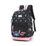 Mochila Stitch Preto -  Luxcel