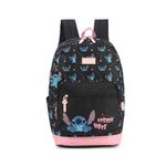 Mochila Stitch Preto -  Luxcel