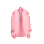 Mochila Stitch Rosa Com Flores - Luxcel