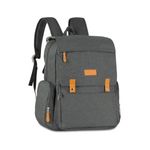 Mochila De Costas Maternidade Mommy Bag MM3489 (Azul, Preto, Cinza) - Clio Style