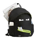 Mochila Escolar de Costas Unissex Zipit Grillz Preta - Maped