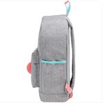 Mochila Escolar Académie Dots Cinza - Tilibra