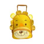 Mochila Com Rodinhas Pets (Panda, Leão, Urso) CP723840B - Clio Style