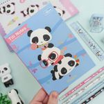 Kit Tili Notes Panda 8 Blocos Adesivos Decorados - Tilibra