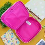 Estojo Box Académie Floral Verde Tom Pastel - Tilibra