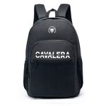 Mochila Escolar de Costas Unissex Cavalera Preto CV721 - Nytron
