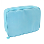 Estojo Box Azul Claro Grande com Divisórias - Dac