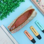 Estojo Escolar Simples Médio Académie Sunshine - Tilibra