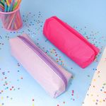Estojo Simples Médio Azul | Lilás | Pink | Preto | Verde - Ugi