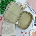 Estojo Box Académie Metalizado Dourado - Tilibra