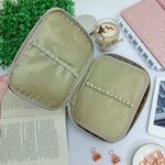 Estojo Box Académie Metalizado Dourado - Tilibra