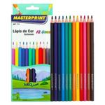 Lápis Sextavado 12 Cores Leo Frog MP711 - Masterprint