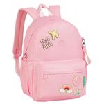Mochila Escolar Feminina Marshmallow de Costas  - Diplomata