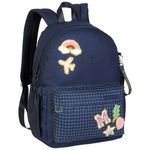 Mochila Escolar Feminina Marshmallow de Costas  - Diplomata