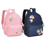 Mochila Escolar Feminina Marshmallow de Costas  - Diplomata