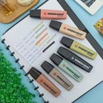 Caneta Marca Texto Stabilo Boss Nature Colors - Stabilo