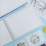 Caderno de Cartografia e Desenho Milimetrado D+ Feminino 96 folhas - Tilibra