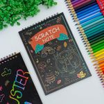 Caderno de Colorir Bloco Mágico Scratch Note com 10 Folhas - Yins