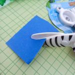 Tesoura Escolar Plástica Zoo Zebra 12 mm - Tilibra