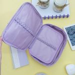 Estojo Lilás Box Happy - Tilibra