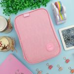 Estojo Rosa Box Happy - Tilibra