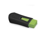 Apontador com Deposito + Borracha Fc Mix Black Neon - Faber Castell