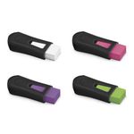 Apontador com Deposito + Borracha Fc Mix Black Neon - Faber Castell