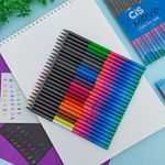 Lápis de Cor Triangular Cis Move 24 Cores - Cis