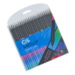 Lápis de Cor Triangular Cis Move 24 Cores - Cis