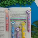 Caneta Marca Texto Formato de Patinha de Gato 3 Cores - Interponte