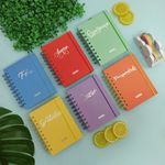 Agenda Executiva Permanente Frases Colorida 10,4 x 14,2 cm 160 Folhas - Interponte