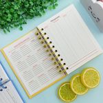 Agenda Executiva Permanente Frases Colorida 10,4 x 14,2 cm 160 Folhas - Interponte