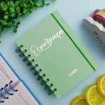Agenda Executiva Permanente Frases Colorida 10,4 x 14,2 cm 160 Folhas - Interponte