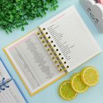 Agenda Executiva Permanente Frases Colorida 10,4 x 14,2 cm 160 Folhas - Interponte