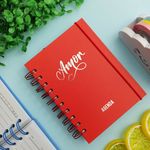 Agenda Executiva Permanente Frases Colorida 10,4 x 14,2 cm 160 Folhas - Interponte