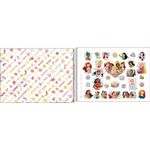 Caderno Cartografia e Desenho Princesas 20 x 28,7 cm 80 Folhas - Tilibra