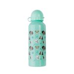 Garrafa Alumínio 500 ml Pets Cachorros e Gatos (Azul Claro, Branco, Lilás e Verde) - Weeze