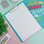 Prancheta A4 Lettering 20 Folhas 23 x 31 cm - Dac