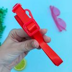 Garrafa Plástica 650 ml Infantil Estampada com Canudo de Silicone (Leão, Elefante, Trator e Unicórnio) - Interponte