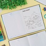Caderno de Linguagem Dominguinhos Brochura 40 Folhas Capa Dura - São Domingos