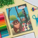 Caderno de Linguagem Dominguinhos Brochura 40 Folhas Capa Dura - São Domingos