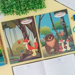 Caderno de Linguagem Dominguinhos Brochura 40 Folhas Capa Dura - São Domingos