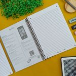 Caderno Universitário Espiral 1 Matéria PaperKraft 20 x 27,5 cm 80 Folhas - São Domingos