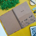 Caderno Universitário Espiral 1 Matéria PaperKraft 20 x 27,5 cm 80 Folhas - São Domingos
