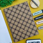 Caderno Universitário Espiral 1 Matéria PaperKraft 20 x 27,5 cm 80 Folhas - São Domingos